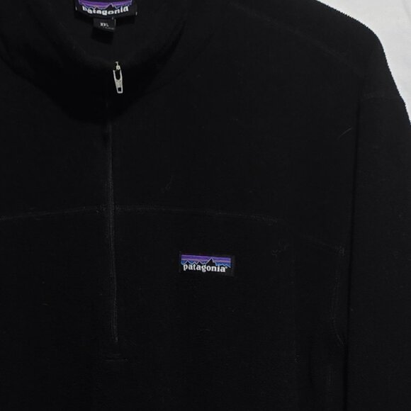 Patagonia #26176 Men's Micro D Fleece Pullover - Black - Sz XXL* - Picture 3 of 5